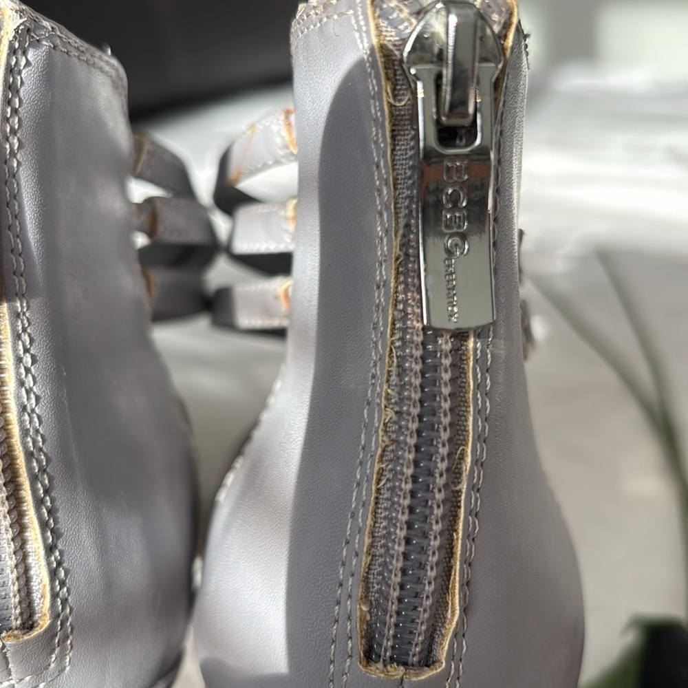 BCBGeneration Snake Print Heels - Picture 12 of 12